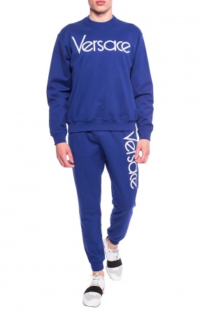 Logo-embroidered sweatshirt, zdjęcie 2 Logo-embroidered sweatshirt od Versace